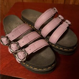 Dr. Martens Lilac Triple Strap BLAIRE Sandals